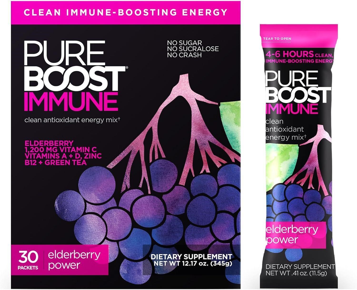 30ct Pureboost Immune Mix: Elderberry