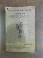 1952 Hagerstown phonebook