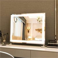 BEAUTME Vanity Mirror 48.5×40.5cm,Tabletop Makeupr