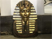 Egyptian King Tutankhamun - 27" tall - plastic