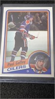 Paul Coffee 1984-85 Topps Hockey Card