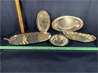 Assortment of trays