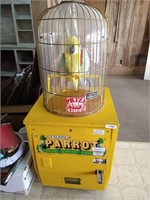 Talking Parrot & Quarter Machine