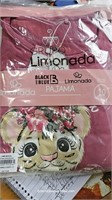 Limonda NEW Girls Pajamas Set Tiger Graphics sz 10