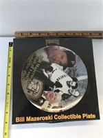 Bill Mazeroski Collectors Plate