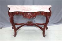 Marble Top Hall Table