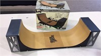 Tech Deck Sk8 park half pipe skateboard ramp,