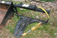 Skid Load Quick Attach Hydraulic Tree Shears/