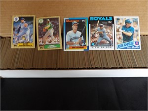 900 Count Box of late 1980's early 1990's baseball