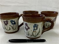 Vintage Pottery Cups