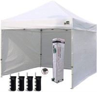 Eurmax 10'x10' Ez Pop-up Canopy Tent Commercial