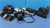 Vintage Cameras, Camcorders & Polaroids