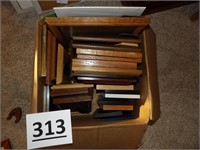 Box of Assorted Picture Frames