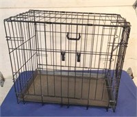 Metal Dog Carrier - 23" x 16.5" x 20"