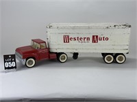 TONKA Western Auto Truck Trailer