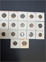Vintage lot of 1960’s marked Pennie’s (17) total