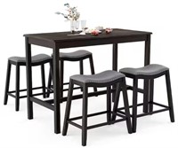 Retail$350 5-Piece Bar Table Set