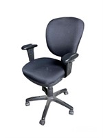 Black office chair. Previously owned.