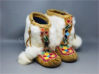 pair- beaded moccasins