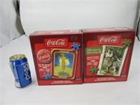 2 casse-têtes neufs Coca-Cola