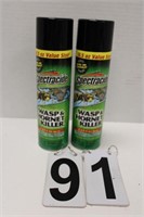 2 Cans of Spectracide Wasp & Hornet Spray