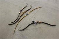 (4) RECURVE BOWS