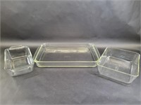 Pyrex Glass Baking Dishes, Loaf Pan