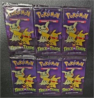 Lot of 6 Pokemon Trick or Trade Booster Packs