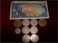 Bank of Kenya: 26 Shilings & 70 cents 1966-75