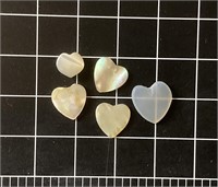 Heart Shaped Cabochon Lot #5