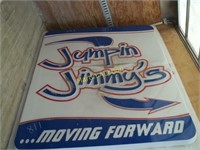 Jumpin Jimmys 8x8 sign face