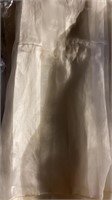 8 ivory satin striped 84 squared tablecloth