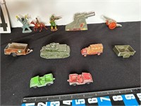 Army metal  toys