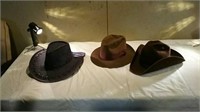 Three Hats one is Bailey and one is Dobbs