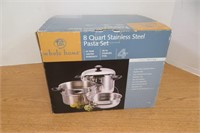 8 Quart Stainless Pasta  Pan Set