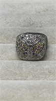 Gorgeous Sterling Silver Butterfly Ring Size 7