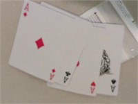 New card trick illusion. Turn 4 10's to 4 ACES