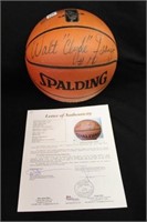Walt Clyde Frazier autographed basketball
