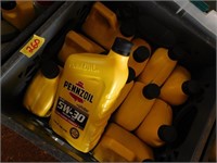 CRATE OF PENNZOIL