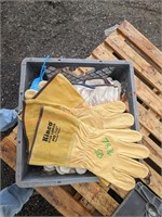 Leather Work Gloves