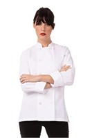 Size Small Chef Works Womens Le Mans Chef Coat,