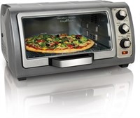 (N) Hamilton Beach 6 Slice Easy Reach Toaster Oven
