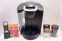 KEURIG WITH WATER FILTER CARTRIDGE, BREWERS CUP