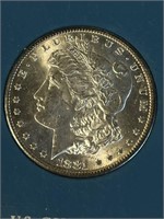 1881-S Morgan Silver Dollar MS63 Collectible COIN