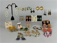 Selection of Costume Jewelry - Earrings
