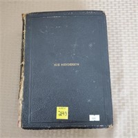 1890 Antique Holy Bible