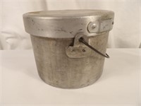 Camp pots, pan and cups