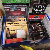 BOX OF BATMAN COLLECTABLES