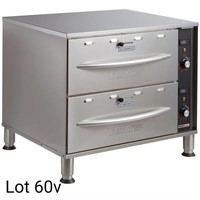 ServIt Double Freestanding Drawer Warmer