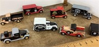 Group of 7 Jack Daniels diecast delivery trucks